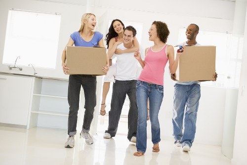 Business premises move preparation for a Roehampton office