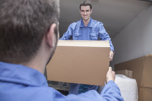 Packing boxes and moving supplies for a Roehampton home move