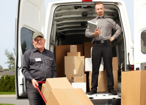 Business relocation process for office removals in Roehampton