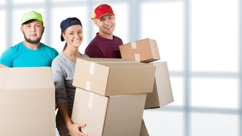 Removal team planning a home move in Roehampton